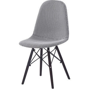Tempo Kondela Jídelní židle AMPERA New - černá / bílá + kupón KONDELA10 na okamžitou slevu 3% (kupón uplatníte v košíku)
