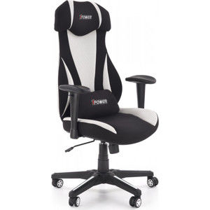Halmar Kancelářská židle Abart - černá/bílá