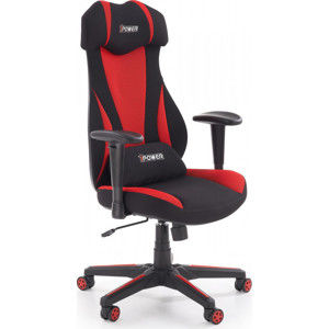 Halmar Kancelářská židle Abart - černá/červená