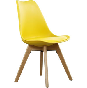 Casarredo Jídelní židle CROSS II žlutá