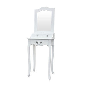 Tempo Kondela Toaletní stolek GINO - bílá + kupón KONDELA10 na okamžitou slevu 3% (kupón uplatníte v košíku)