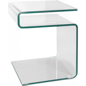 Idea Odkládací stolek sklo