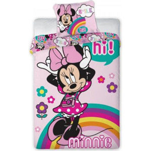 Forclaire Dětské povlečení Minnie Mouse Hi!