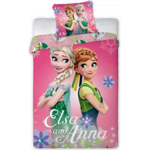 Forclaire Dětské povlečení Frozen Elsa a Anna