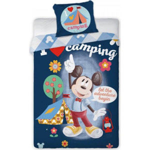 Forclaire Dětské povlečení Mickey Mouse Camping