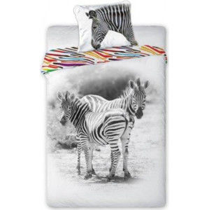 Forclaire Dětské povlečení Zebra