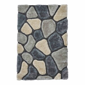 Modrý koberec Think Rugs Noble House Rock, 120 x 170 cm
