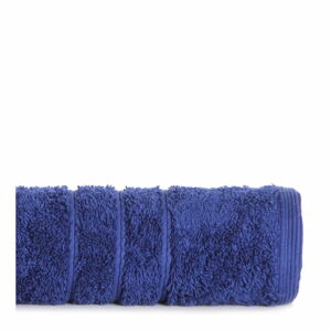 Námořnicky modrý bavlněný ručník IHOME Omega, 50 x 100 cm