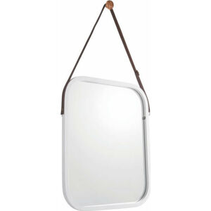 Tempo Kondela Zrcadlo LEMI 2, bambus/bílá + kupón KONDELA10 na okamžitou slevu 3% (kupón uplatníte v košíku)