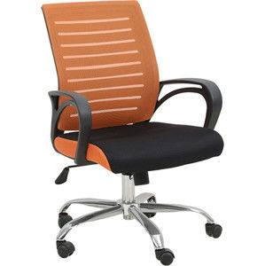 Tempo Kondela Kancelářská židle Lizbon - oranžovo /  + kupón KONDELA10 na okamžitou slevu 3% (kupón uplatníte v košíku)
