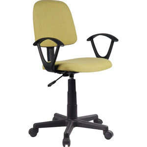 Tempo Kondela Kancelářská židle TAMSON - zelená / černá + kupón KONDELA10 na okamžitou slevu 3% (kupón uplatníte v košíku)