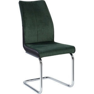 Tempo Kondela Jídelní židle FARULA - smaragdová / černá + kupón KONDELA10 na okamžitou slevu 3% (kupón uplatníte v košíku)