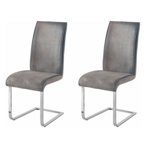Sada 2 šedých židlí Støraa Manto