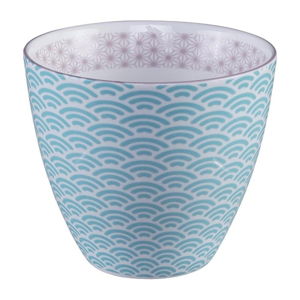 Modro-bílý hrnek na čaj Tokyo Design Studio Star/Wave, 350 ml