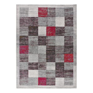Červeno-šedý koberec 80x150 cm Sheki – Universal