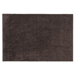 Tmavě hnědá rohožka tica copenhagen Unicolor, 60 x 90 cm