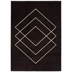 Černý koberec Universal Breda, 250 x 67 cm