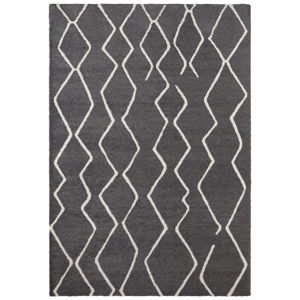 Tmavě šedý koberec Elle Decor Glow Vienne, 200 x 290 cm