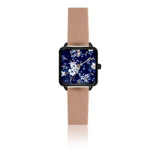 Dámské hodinky s páskem z nerezové oceli v růžovozlaté barvě Emily Westwood Yoko
