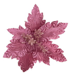 Růžová dekorativní zimní větvička Dakls