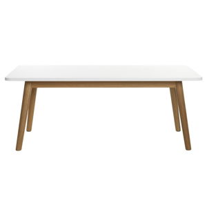 Konferenční stolek ze dřeva bílého dubu Unique Furniture Turin