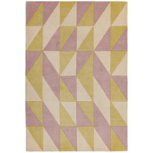 Růžovo-žlutý koberec Asiatic Carpets Flag, 120 x 170 cm