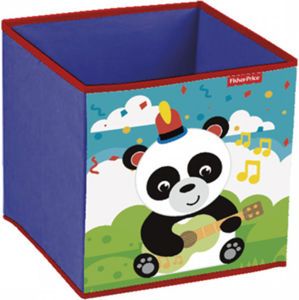 Forclaire Dětský látkový úložný box Fisher Price Panda