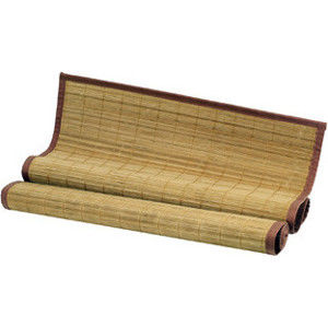 Autronic Rohož za postel bambusová TH-C023-BR - barva hnědá