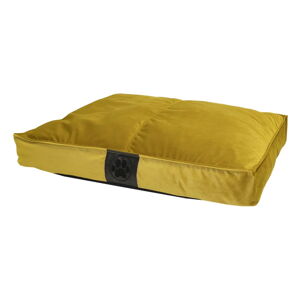 Žlutý semišový pelíšek 75x55 cm Middle Stitch - Ego Dekor
