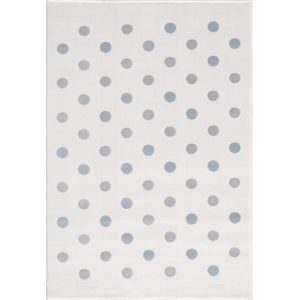 Forclaire Dětský koberec Confetti - krémovo-modrý 160x230 cm