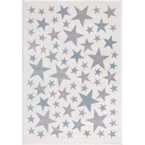 Forclaire Dětský koberec Stella - krémovo-modrý 160x230 cm