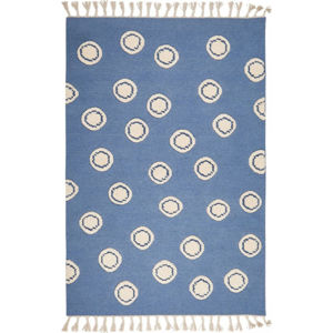 Forclaire Dětský koberec Ring - modrý 160x230 cm
