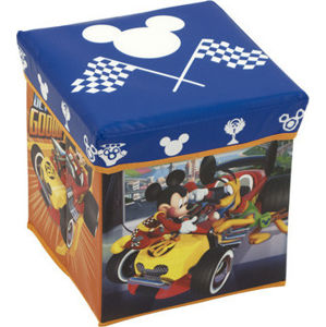 Forclaire Dětský taburet s úložným prostorem Mickey Mouse