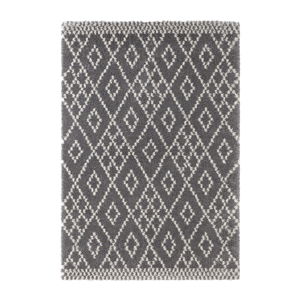 Tmavě šedý koberec Mint Rugs Ornament, 200 x 290 cm
