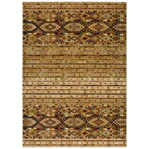 Hnědo-béžový koberec Universal Deir Cammel, 190 x 280 cm