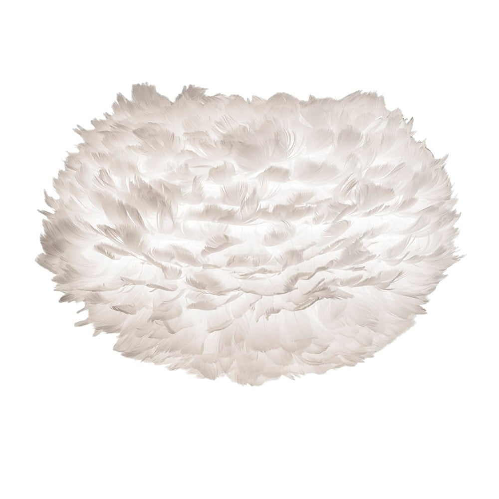 Bílé stínidlo z husího peří VITA Copenhagen EOS, ⌀ 45 cm