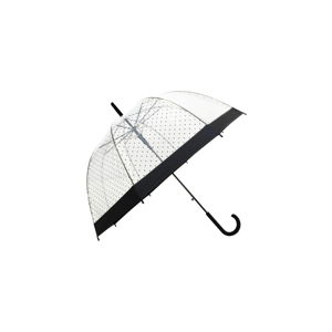 Transparentní holový deštník odolný vůči větru Ambiance Birdcage Dots, ⌀ 81 cm