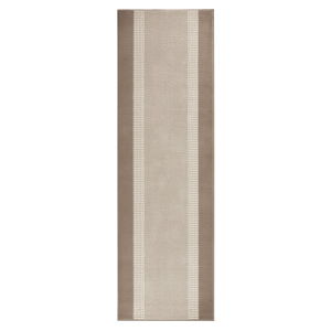 Béžovo-hnědý běhoun Hanse Home Basic, 80 x 250 cm