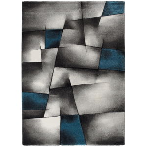 Modro-šedý koberec Universal Malmo, 120 x 170 cm