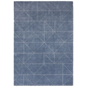 Modrý koberec Elle Decor Maniac Arles, 120 x 170 cm