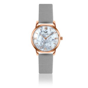 Dámské hodinky s páskem z nerezové oceli ve stříbrné barvě Victoria Walls Mia