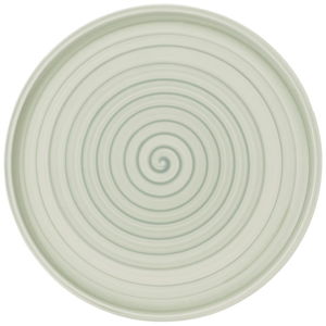 Zeleno-bílý porcelánový talíř Villeroy & Boch Artesano Nature, 32 cm