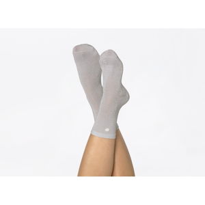 Ponožky ve stříbrné barvě DOIY Shell, vel. 37 - 43