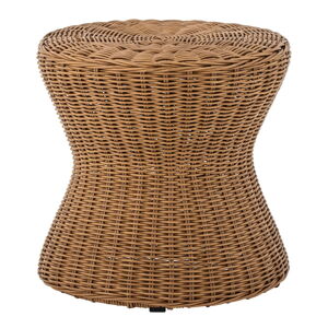 Kulatý zahradní odkládací stolek z umělého ratanu ø 53 cm Roccas – Bloomingville