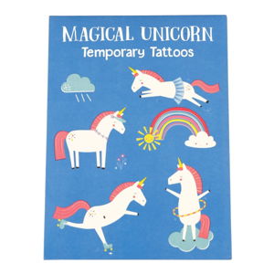 Sada 2 listů dočasného tetování Rex London Magical Unicorn
