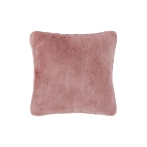 Růžový polštář Tiseco Home Studio Rabbit, 45 x 45 cm