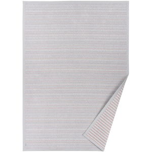 Světle šedý oboustranný koberec Narma Esna Silver, 100 x 160 cm