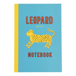 Zápisník 60 stránek formát A5 Leopard – Rex London