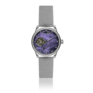 Dámské hodinky s páskem z nerezové oceli ve stříbrné barvě Walter Bach Maglia
