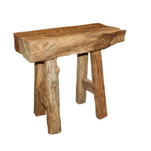 Stolička z teakového dřeva HSM collection Rustic